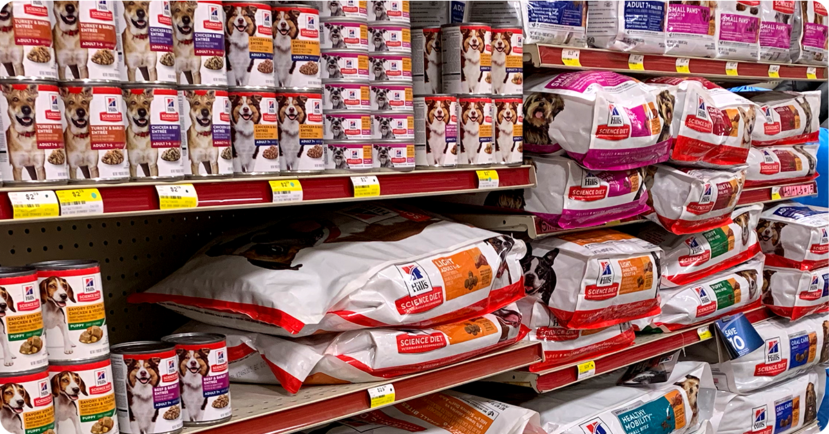 Best dog food outlet supermarket